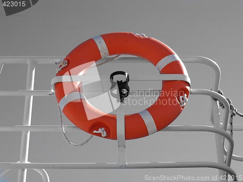 Image of yacht buoy