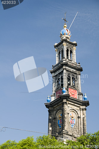 Image of westerkerk amsterdam westerchurch holland