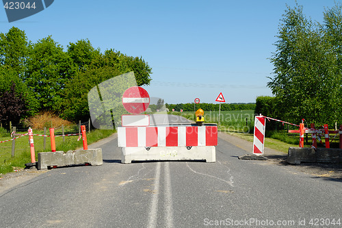 Image of Road dead end