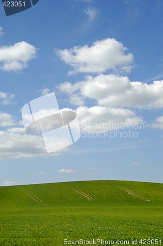 Image of Landscape and clouds