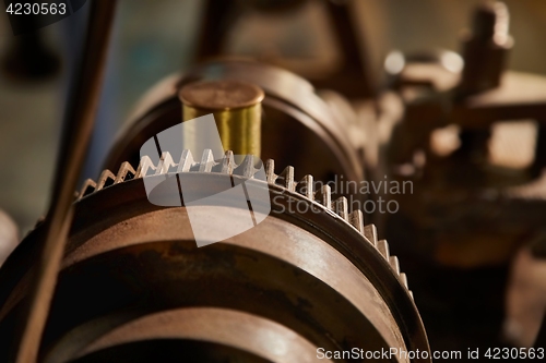 Image of Old Rusty Cogwheels