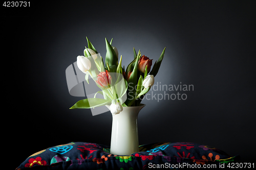 Image of Flowers in a vase