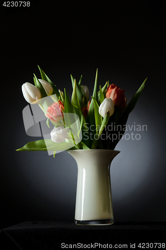 Image of Flowers in a vase