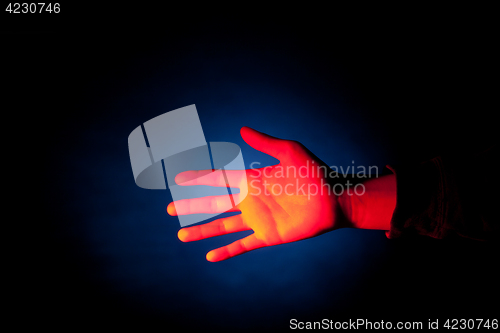 Image of Red hand