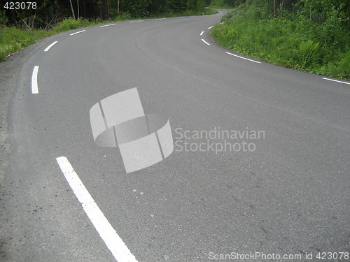 Image of Local Norwegian road