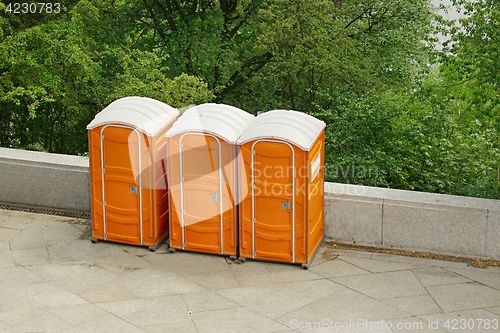 Image of Portable Toilets on an Event