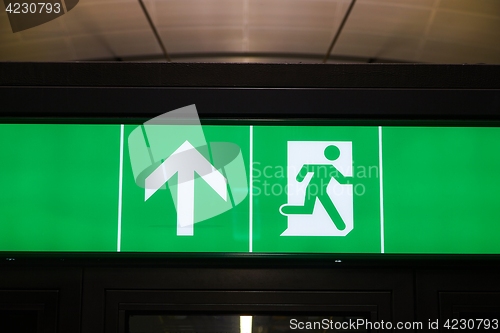 Image of Emergency Exit Sign