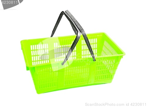 Image of Shopping basket on white