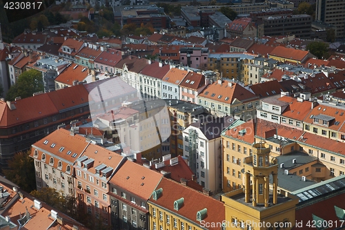 Image of Prague viewed from above