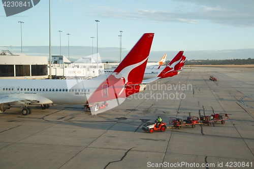 Image of Aircrafts of Qantas