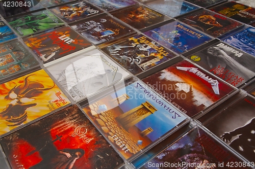 Image of Metal CD albums