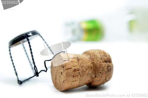 Image of Cork from champagne bottle