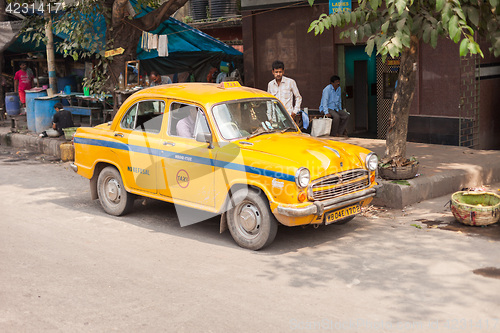 Image of Taxis in Kolkata (Calcutta)