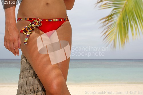 Image of Woman on the beach