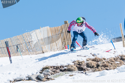 Image of Diogo Pombeiro during the Snowboard National Championships