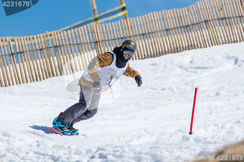 Image of Ricardo Lopes during the Snowboard National Championships