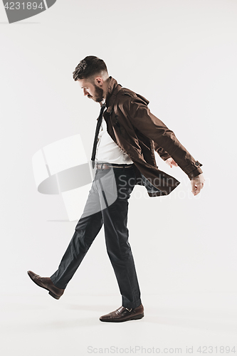 Image of Portrait of stylish handsome young man