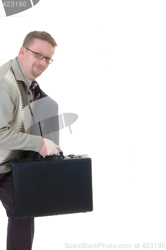 Image of Smiling businessman