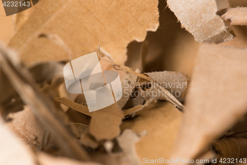 Image of Corrugated cardboard background