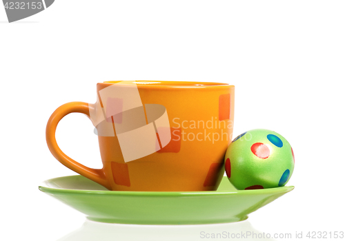 Image of Cup with Easter egg