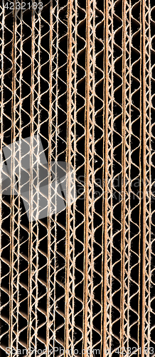 Image of Corrugated cardboard background