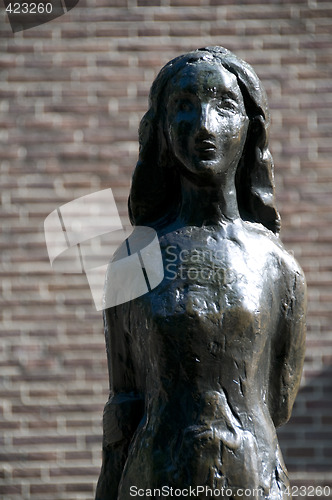 Image of Statue of Anne Frank
