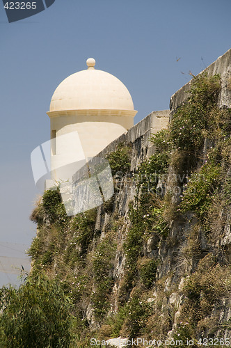 Image of sentry post city gate malta