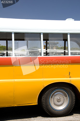 Image of classic bus malta europe