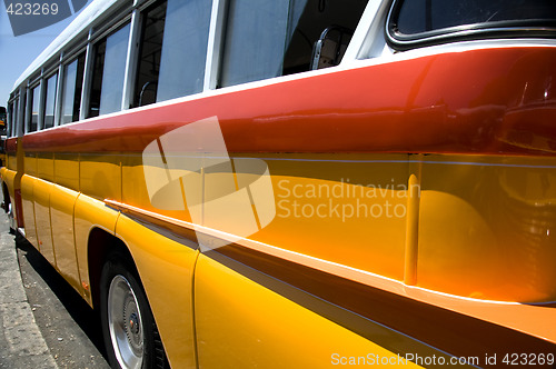 Image of classic bus malta europe