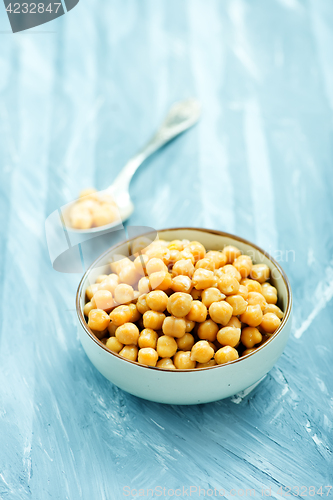 Image of boiled chickpeas