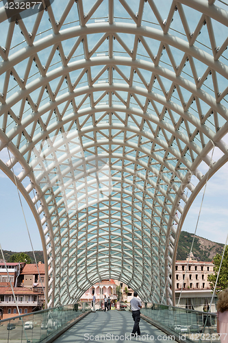 Image of Bridge of Peace  in Tbilisi