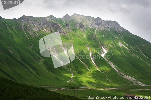 Image of Mountain slope of the Caucasus