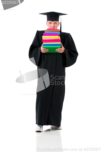 Image of Full length graduation man