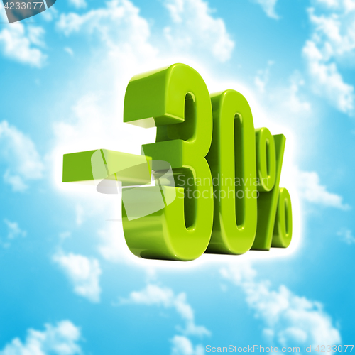 Image of 30 Percent Sign