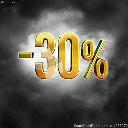 Image of 30 Percent Sign