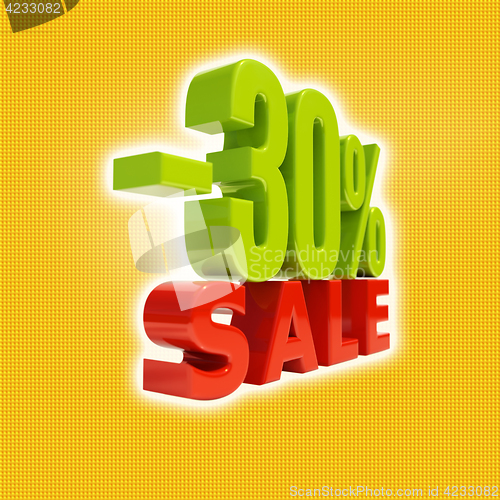 Image of 30 Percent Sign