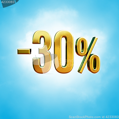 Image of 30 Percent Sign