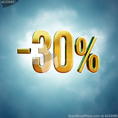 Image of 30 Percent Sign