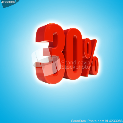 Image of 30 Percent Sign