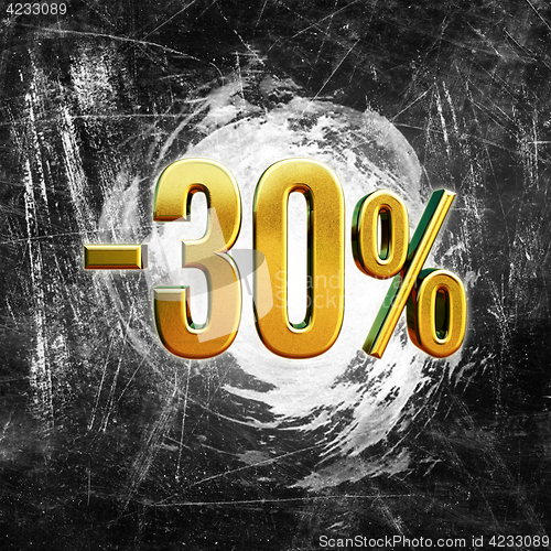 Image of 30 Percent Sign