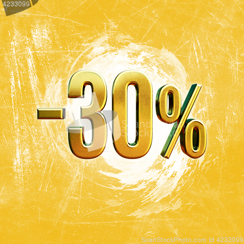 Image of 30 Percent Sign