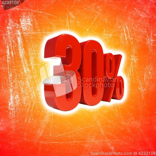 Image of 30 Percent Sign