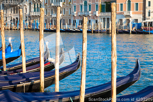Image of Venice, Gondolas detail