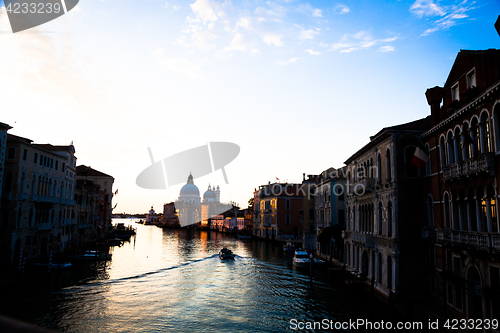 Image of Venice view at sunrise