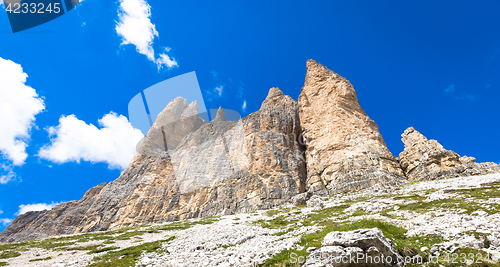 Image of Landmark of Dolomites - Tre Cime di Lavaredo