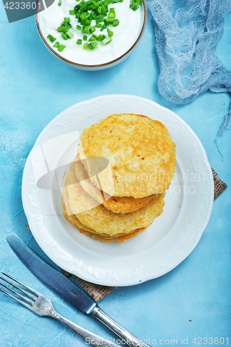 Image of potato pancakes