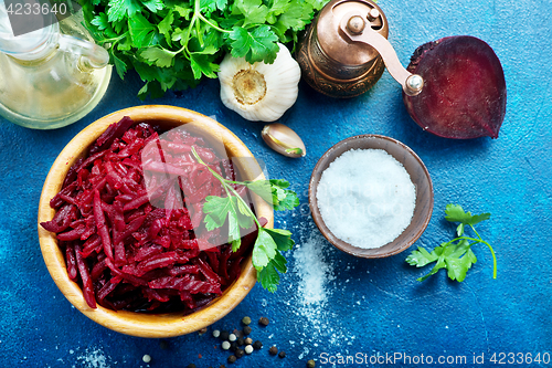 Image of beet salad