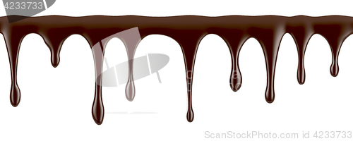 Image of Melted chocolate