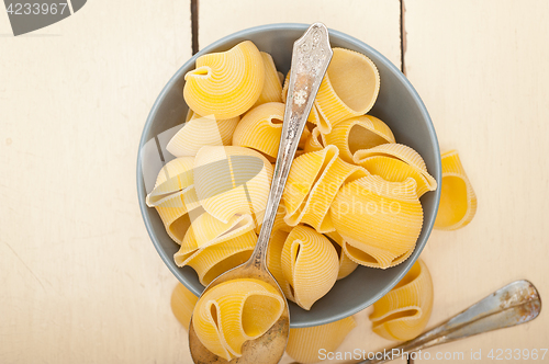 Image of Italian snail lumaconi pasta 