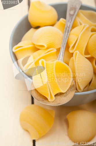 Image of Italian snail lumaconi pasta 